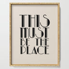 This Must Be The Place (Beige) Serving Tray Gallery Image 1