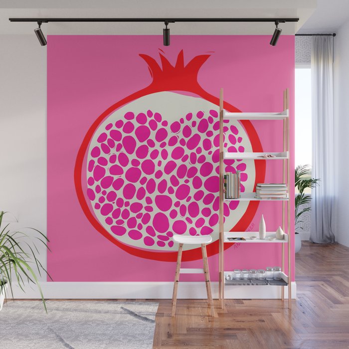 Pomegranate Wall Mural