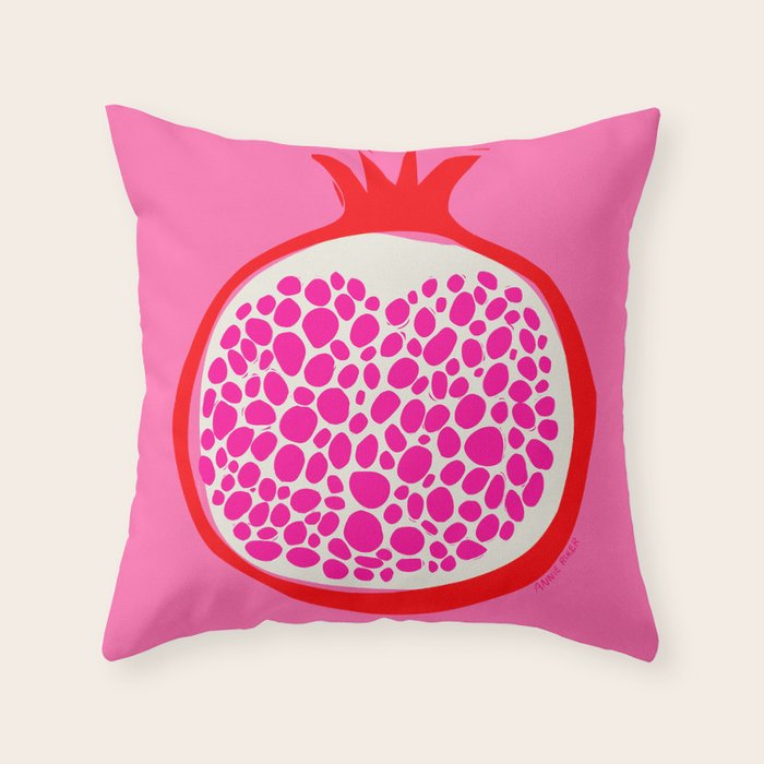 Pomegranate Throw Pillow Gallery Image 6