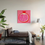 Pomegranate Wood Wall Art Gallery Image 2