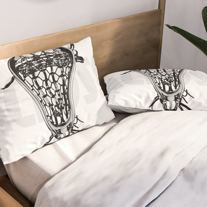 Lacrosse Negative Pillow Sham Gallery Image 2