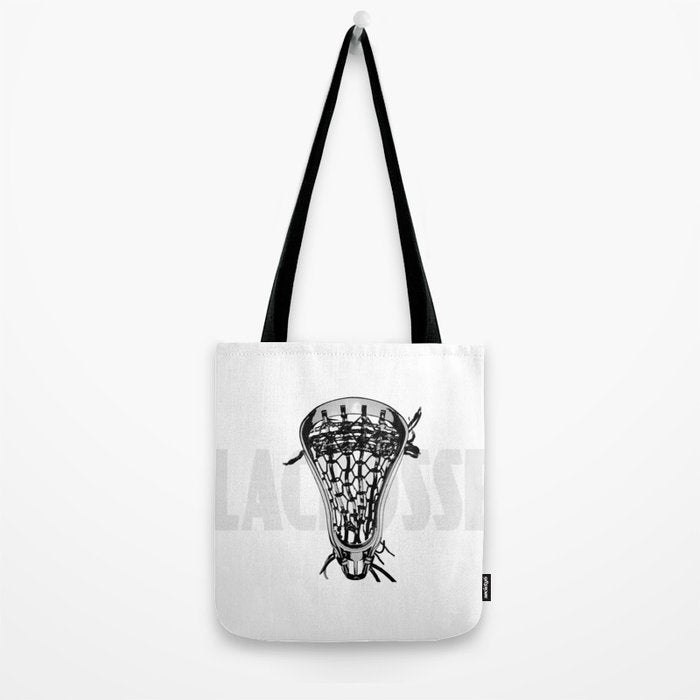 Lacrosse Negative Tote Bag Gallery Image 2