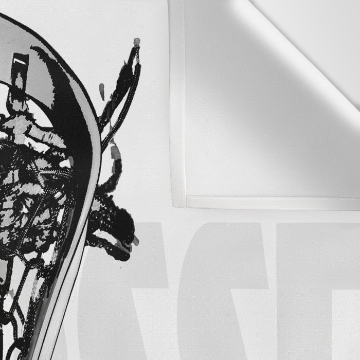 Lacrosse Negative Wall Tapestry Gallery Image 3