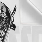 Lacrosse Negative Wall Tapestry Gallery Image 3