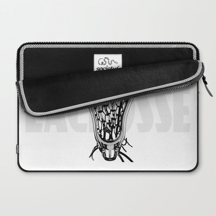 Lacrosse Negative Laptop Sleeve Gallery Image 2