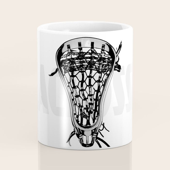 Lacrosse Negative Coffee Mug Gallery Image 4