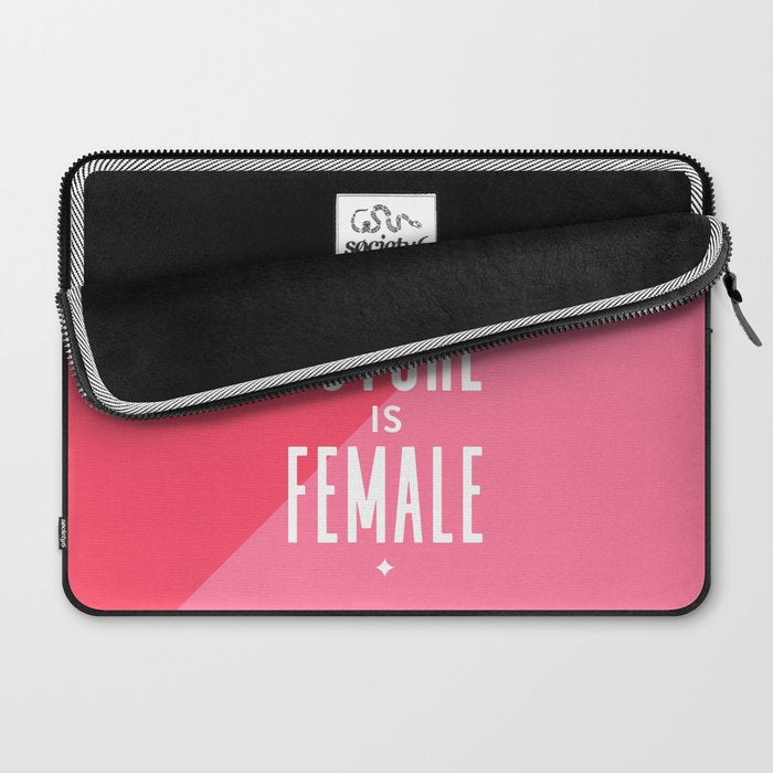 The Future is Female Laptop Sleeve Gallery Image 2