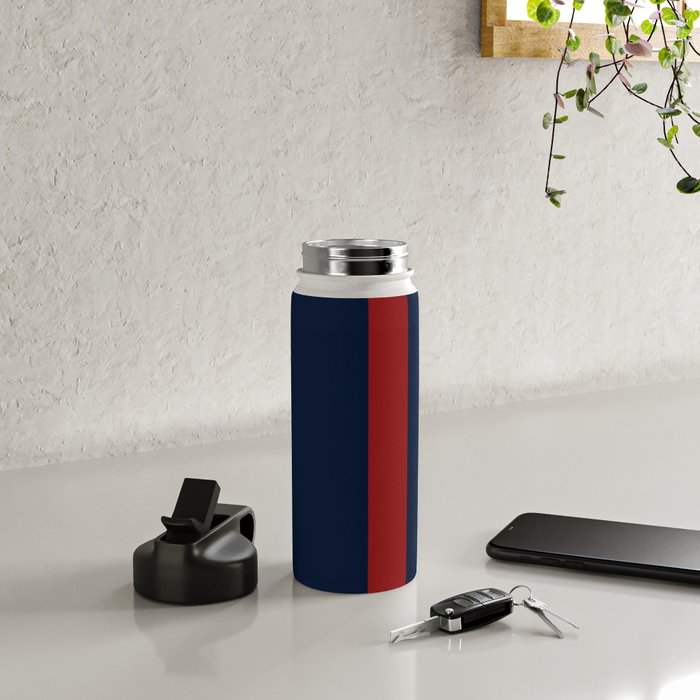 Navy Red Water Bottle Gallery Image 4