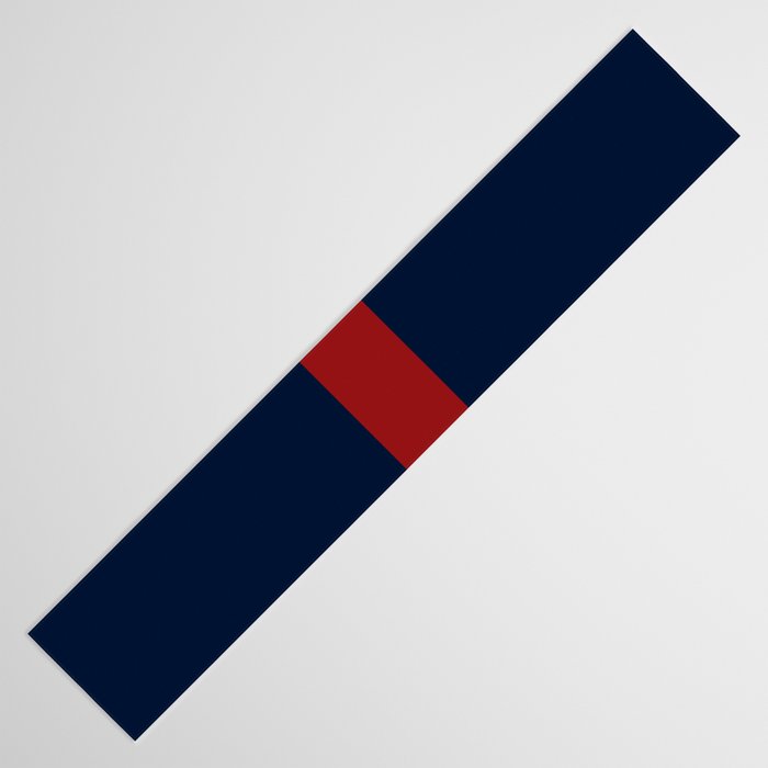 Navy Red Table Runner Gallery Image 3