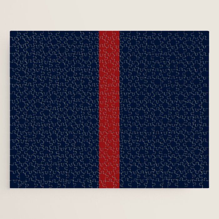 Navy Red Jigsaw Puzzle Gallery Image 1
