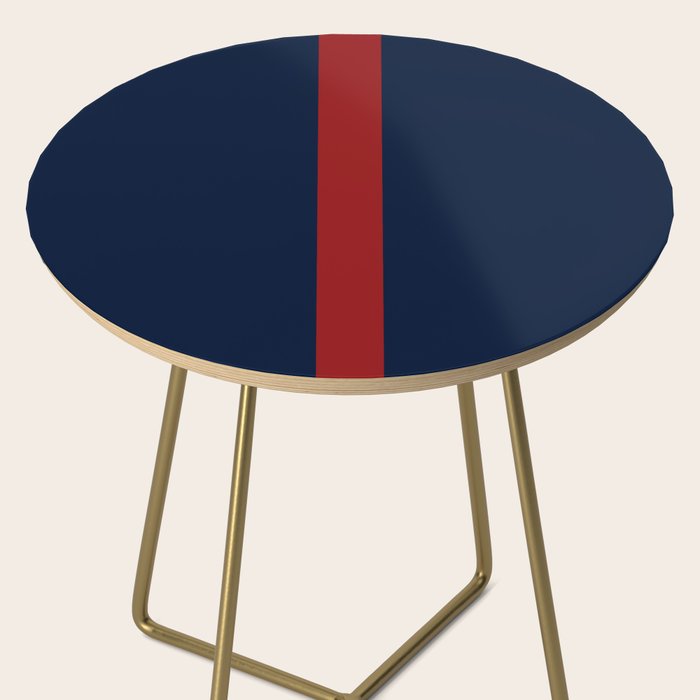 Navy Red Side Table Gallery Image 2