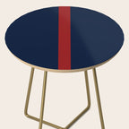 Navy Red Side Table Gallery Image 2