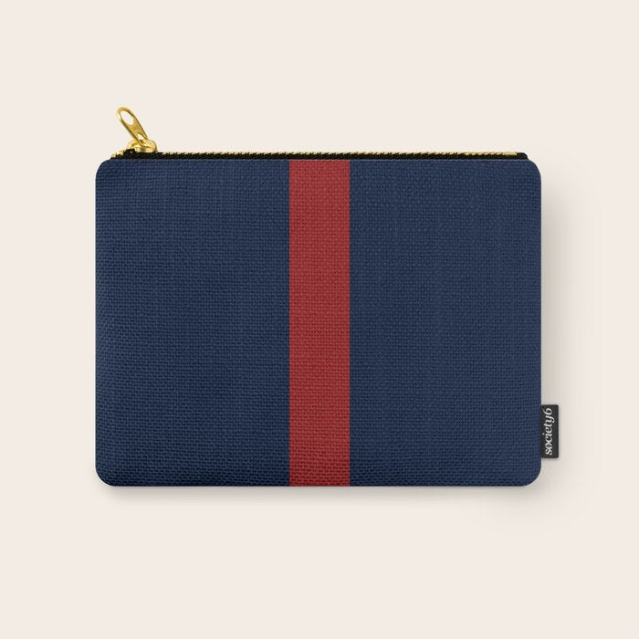 Navy Red Carry All Pouch Gallery Image 1