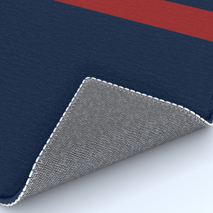 Navy Red Rug Gallery Image 4
