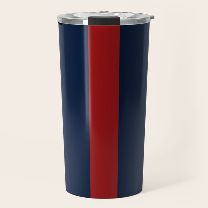 Navy Red Travel Mug Gallery Image 1