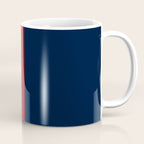 Navy Red Coffee Mug Gallery Image 1