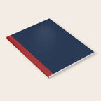 Navy Red Notebook Gallery Image 2