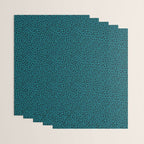 TEAL LEOPARD PRINT â Teal Blue | Collection : Punk Rock Animal Prints | Wrapping Paper Gallery Image 3