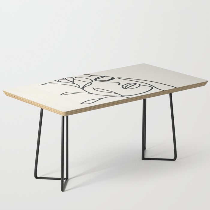 Abstract Minimal  Woman II Coffee Table Gallery Image 1