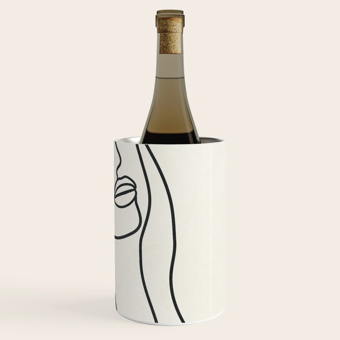Abstract Minimal  Woman II Wine Chiller Gallery Image 3