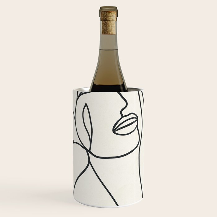 Abstract Minimal  Woman II Wine Chiller Gallery Image 1