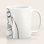 Abstract Minimal  Woman II Coffee Mug Gallery Image 1
