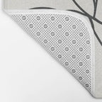 Abstract Minimal  Woman II Bath Mat Gallery Image 2