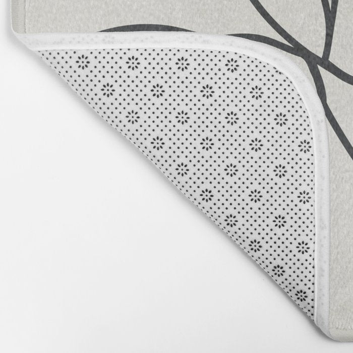 Abstract Minimal  Woman II Bath Mat Gallery Image 2