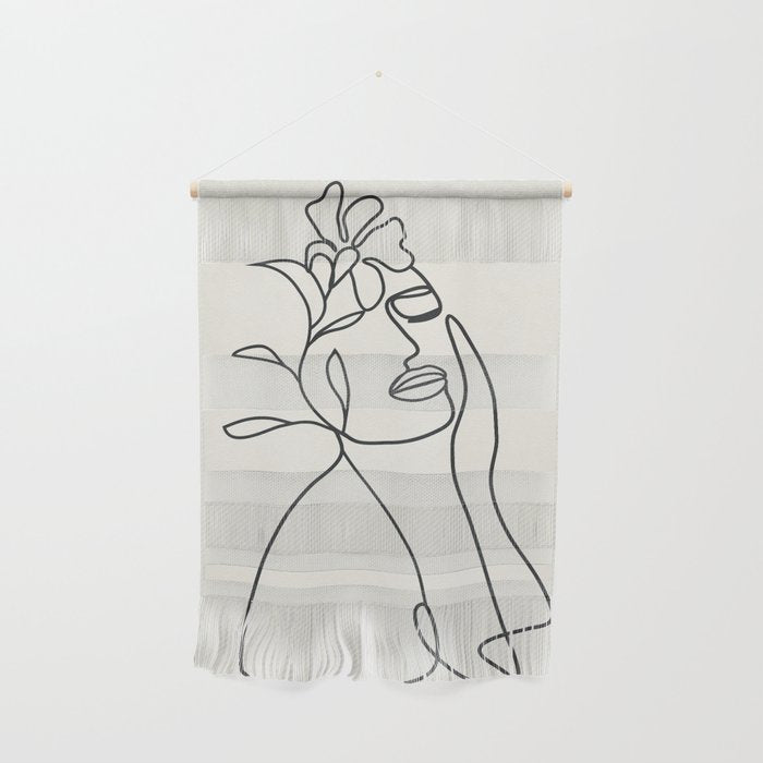 Abstract Minimal  Woman II Wall Hanging Gallery Image 1