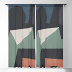 Modern Abstract Art 21 Window Curtain Gallery Image 5