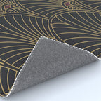 Art Deco Pattern Shape  Rug Gallery Image 4