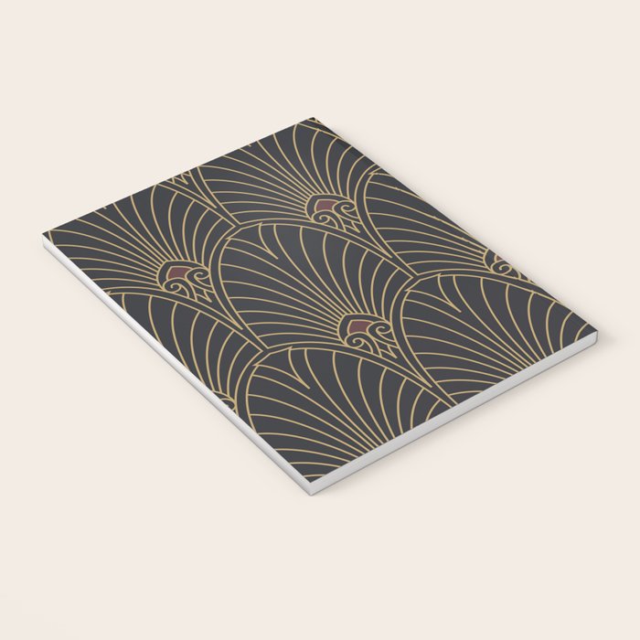 Art Deco Pattern Shape  Notebook Gallery Image 3