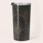 Art Deco Pattern Shape  Travel Mug Gallery Image 3