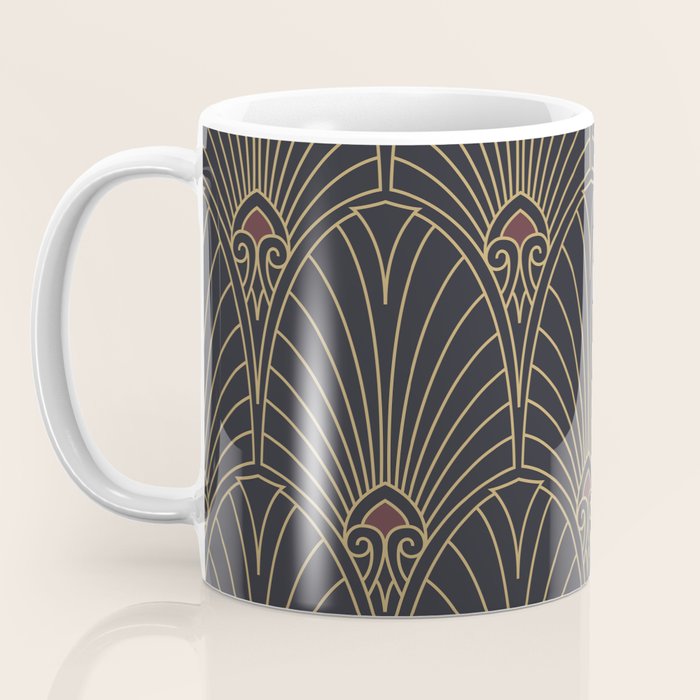 Art Deco Pattern Shape  Coffee Mug Gallery Image 3