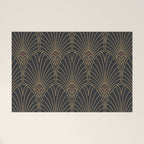 Art Deco Pattern Shape  Welcome Mat Gallery Image 1