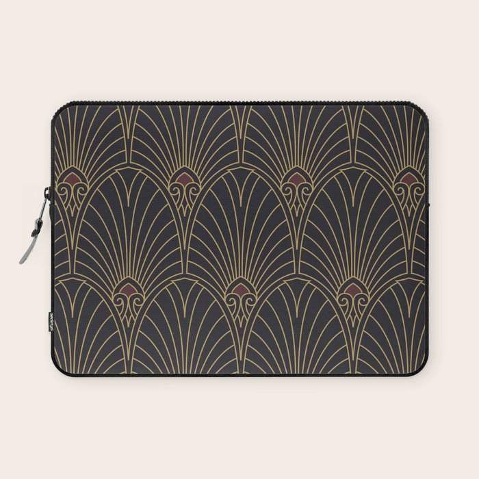 Art Deco Pattern Shape  Laptop Sleeve Gallery Image 1