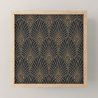 Art Deco Pattern Shape  Mini Art Print Gallery Image 1