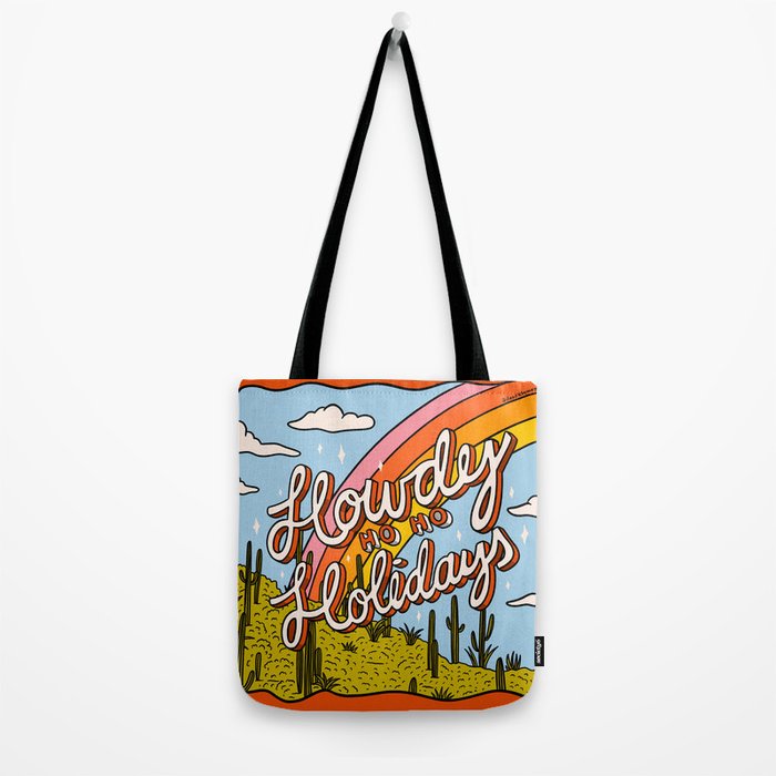 Howdy Ho Ho Holidays Tote Bag Gallery Image 2