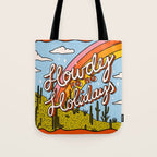 Howdy Ho Ho Holidays Tote Bag Gallery Image 1