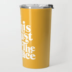 This Must Be The Place - Yellow Palette Travel Mug Gallery Image 2