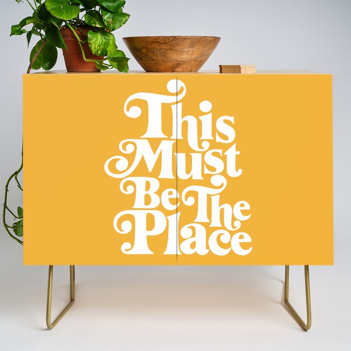 This Must Be The Place - Yellow Palette Credenza Gallery Image 1
