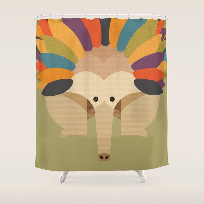 Echidna Shower Curtain Gallery Image 1