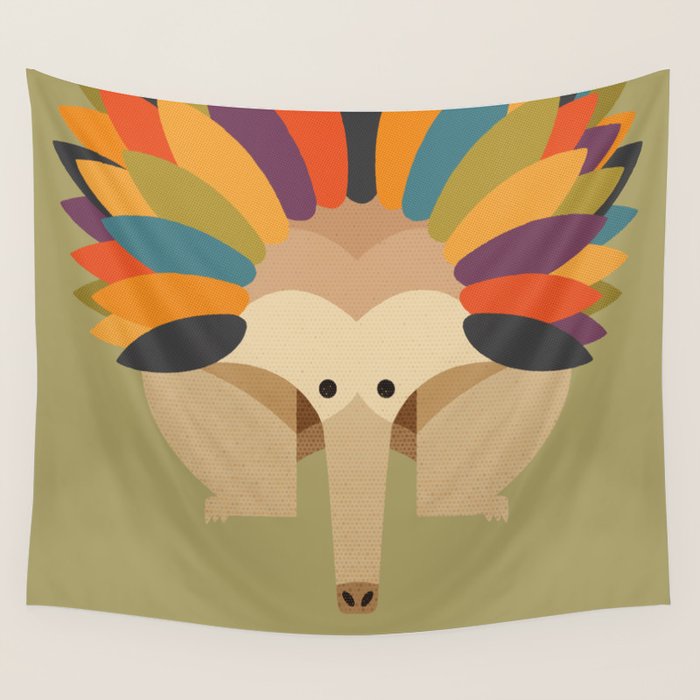 Echidna Wall Tapestry Gallery Image 1