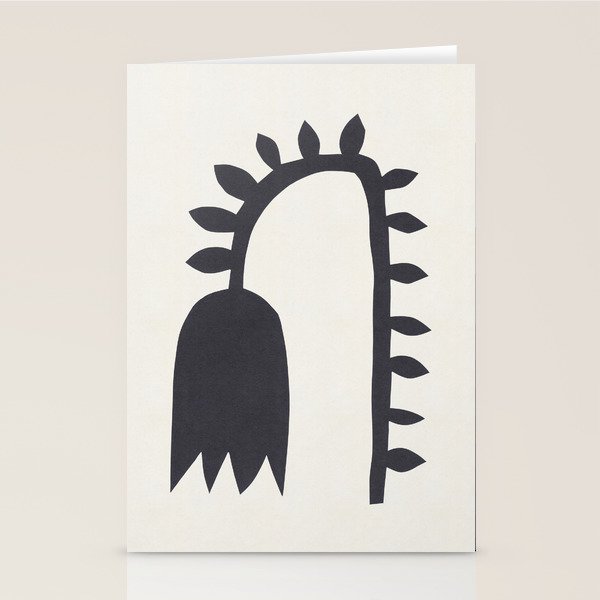 Black Tulip #1 - 1/5 Stationery Card Gallery Image 2