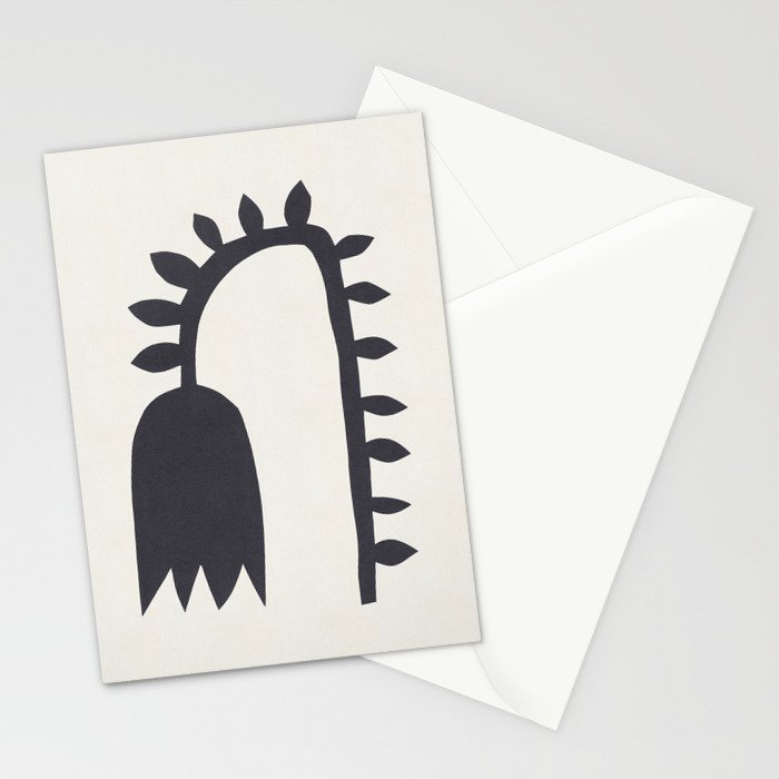 Black Tulip #1 - 1/5 Stationery Card Gallery Image 2