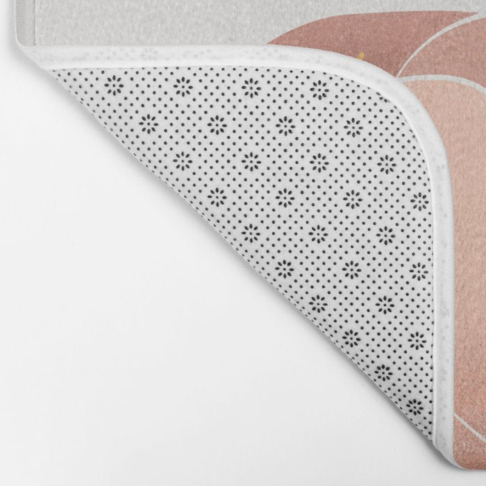 Delicate florals Bath Mat Gallery Image 2