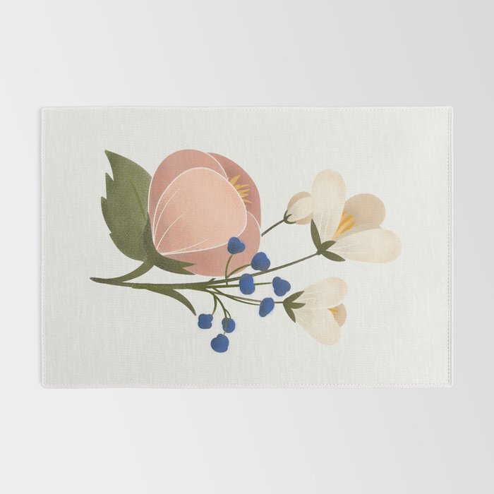 Delicate florals Rug Gallery Image 2