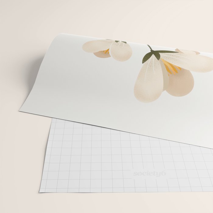Delicate florals Wrapping Paper Gallery Image 2