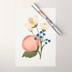 Delicate florals Wrapping Paper Gallery Image 1