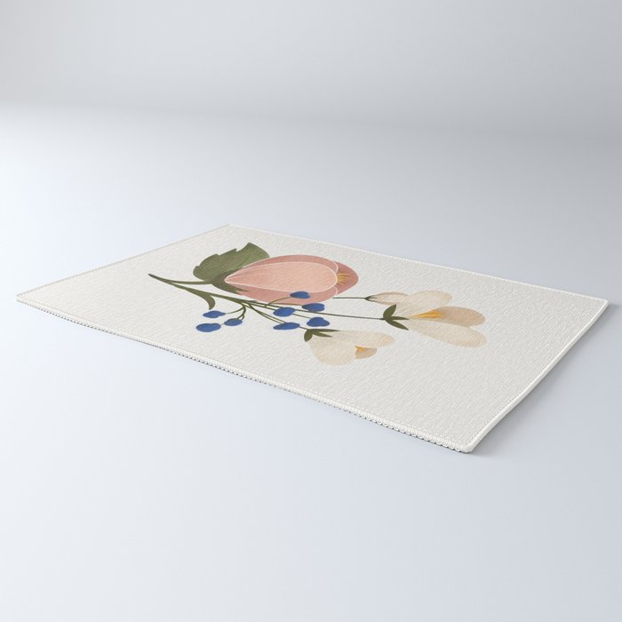 Delicate florals Rug Gallery Image 3